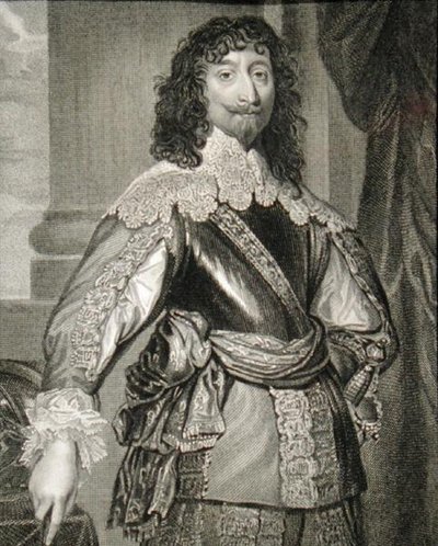 Porträtt av George Gordon (1586-1649) 2nd Marquis of Huntley, från "Lodge