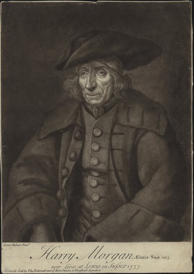 Porträtt av Harry Morgan av English School