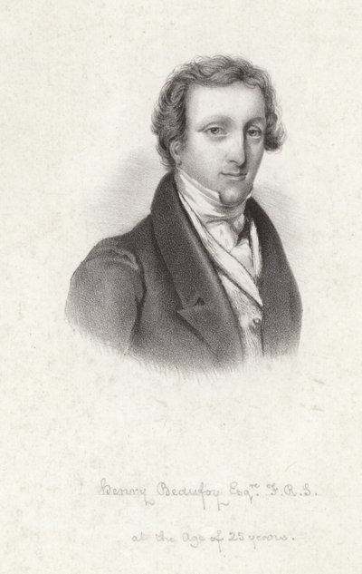 Porträtt av Henry Beaufoy av English School