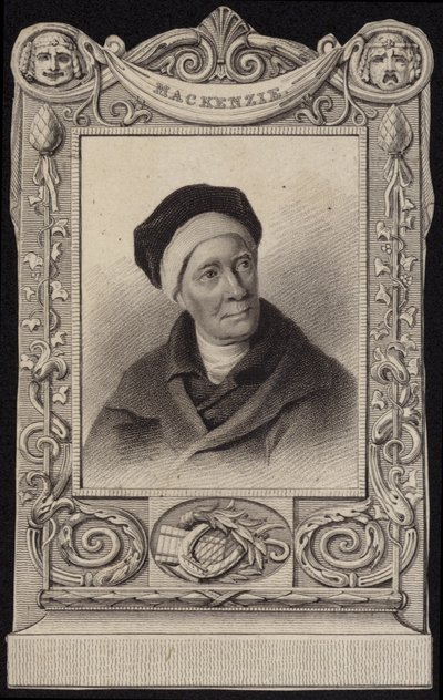 Porträtt av Henry Mackenzie av English School