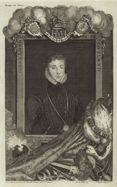 Porträtt av Henry Stuart, hertig av Albany av English School