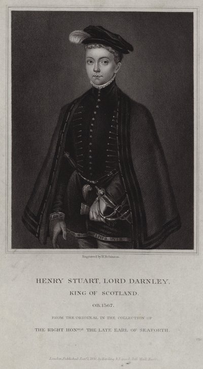 Porträtt av Henry Stuart, Lord Darnley av English School
