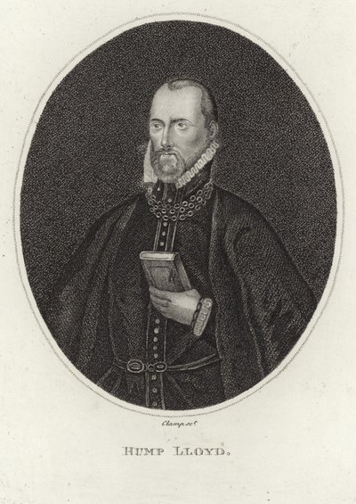 Porträtt av Humphrey Lloyd av English School