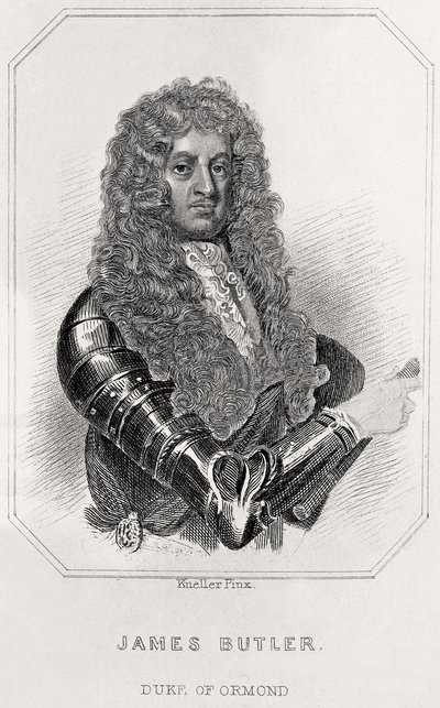 Porträtt av James Butler, andre hertig av Ormond, 1835 av English School