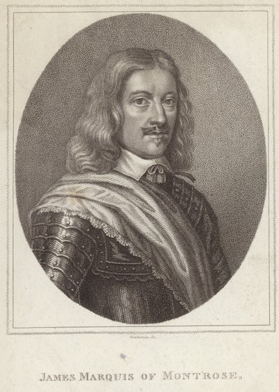 Porträtt av James Graham, Marquess of Montrose av English School