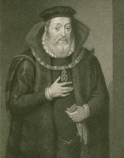 Porträtt av James Hamilton (1517-1575) 2nd Earl of Arran, från "Lodge