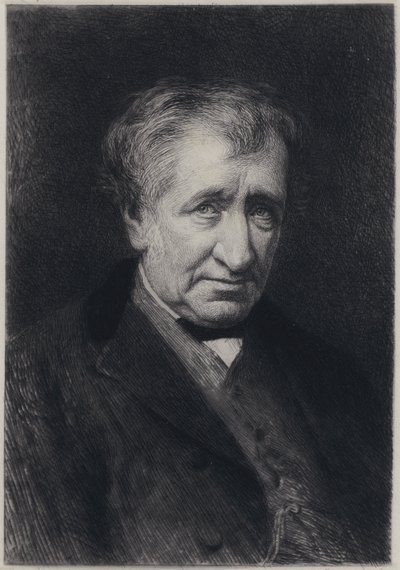 Porträtt av James Nasmyth, ingenjör av English School