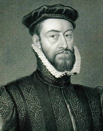 Porträtt av James Stuart (1533-1570) från "Lodge