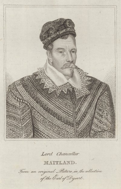 Porträtt av John Maitland av English School