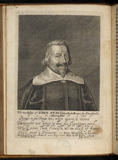Porträtt av John Pym, från 