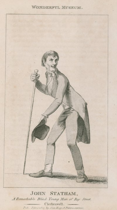 Porträtt av John Statham av English School