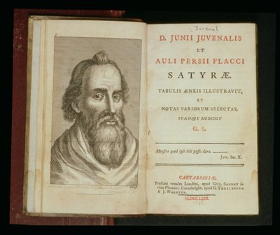 Porträtt av Juvenal från 