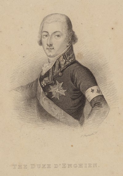 Porträtt av Louis Joseph, Prince of Conde av English School