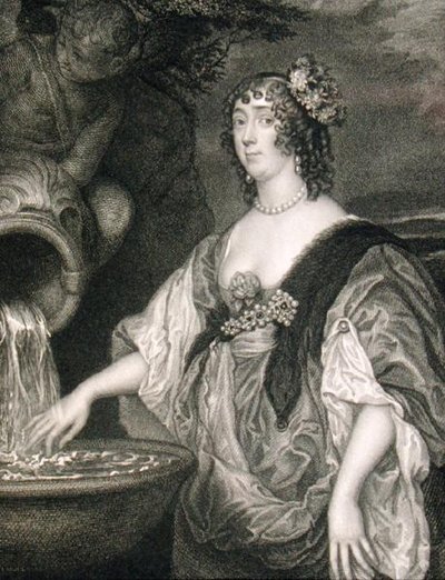 Porträtt av Lucy Hay (1599-1660), från "Lodge
