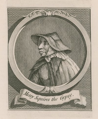 Porträtt av Mary Squires av English School