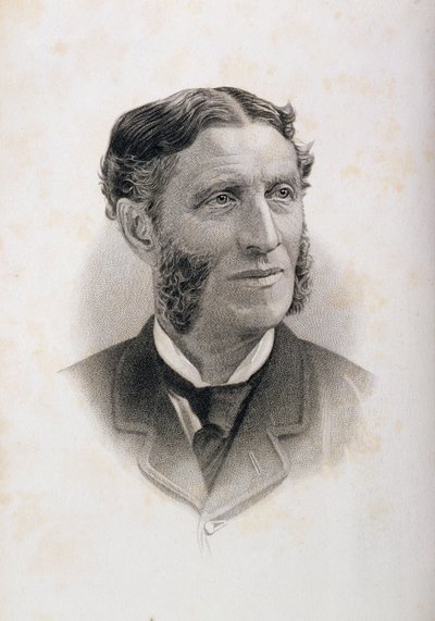 Porträtt av Matthew Arnold (1822-88), av English School