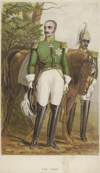 Porträtt av Nicholas I av Ryssland av English School