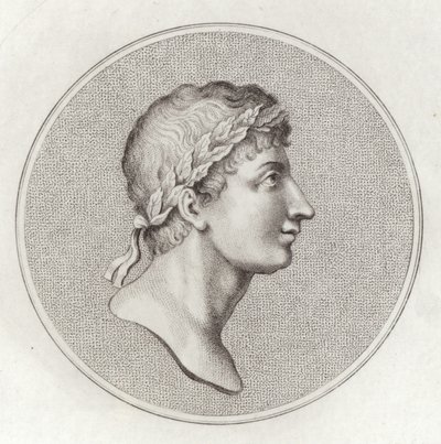 Porträtt av Ovidius av English School