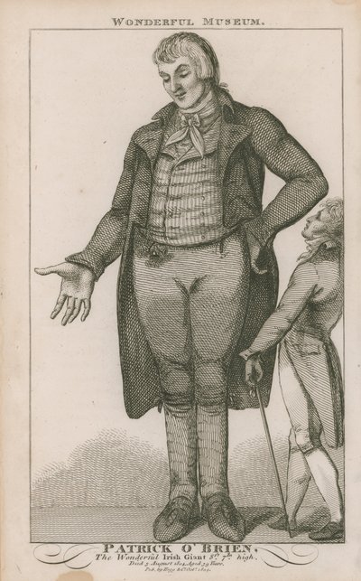 Porträtt av Patrick OBrien av English School