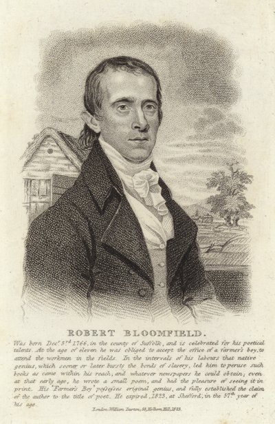 Porträt von Robert Bloomfield von English School