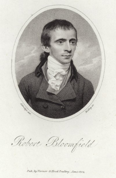 Porträtt av Robert Bloomfield av English School