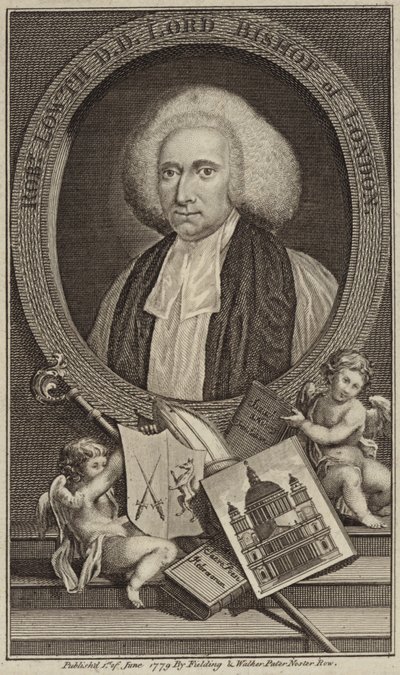 Porträtt av Robert Lowth av English School