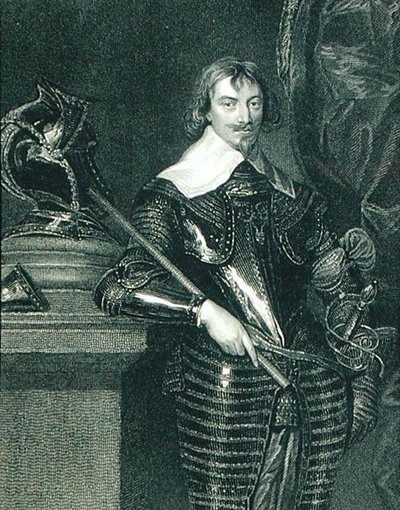 Porträtt av Robert Rich (1587-1658) 2nd Earl of Warwick, från "Lodge