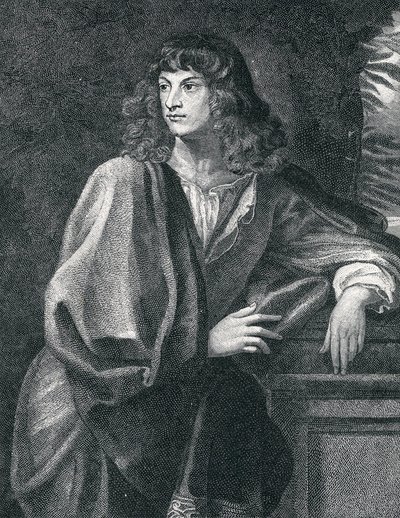 Porträtt av Robert Spencer (1641-1702) 2nd Earl of Sunderland, från "History of British People" av English School