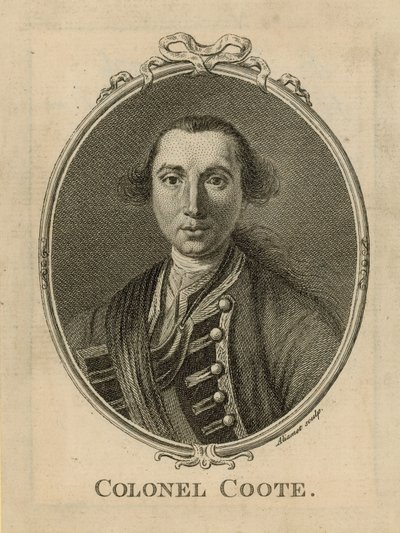 Porträtt av Sir Eyre Coote av English School