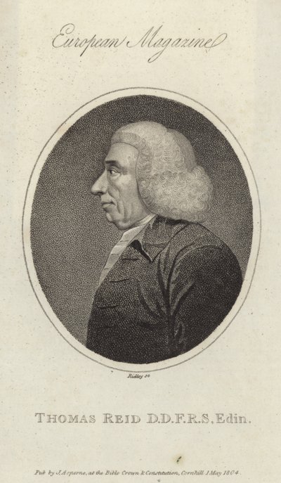 Porträtt av Thomas Reid av English School