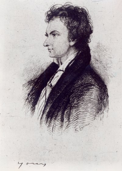 Porträtt av William Hazlitt av English School