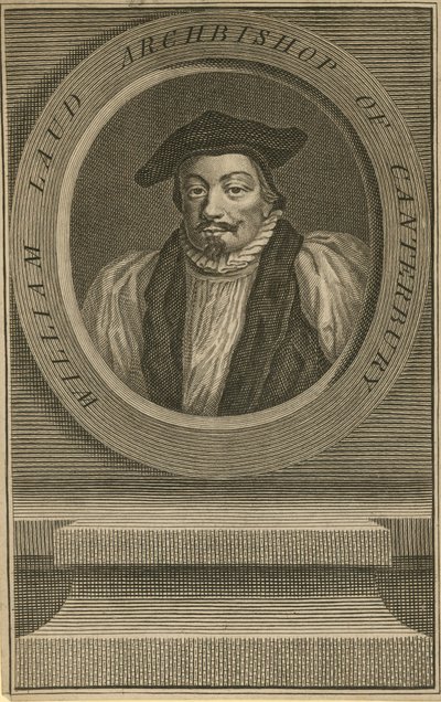 Porträtt av William Laud av English School