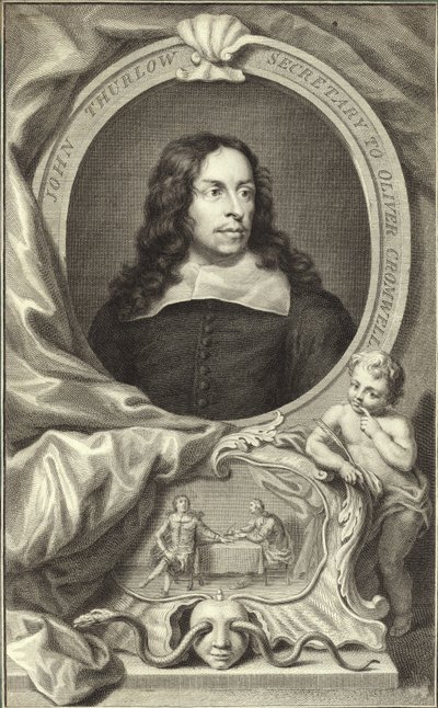 Porträtt av John Thurloe av English School