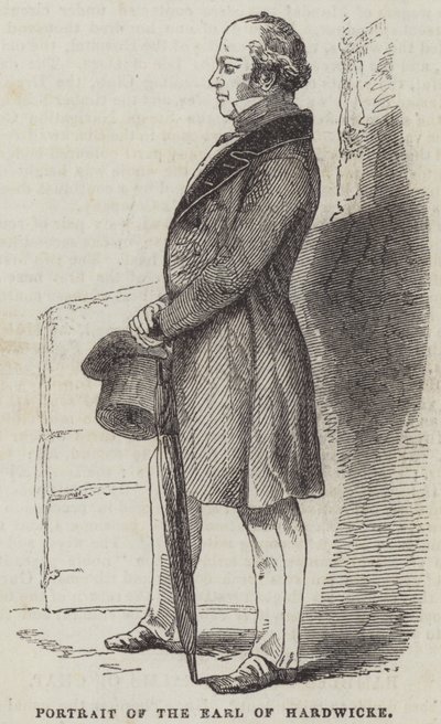 Porträtt av Earl of Hardwicke av English School