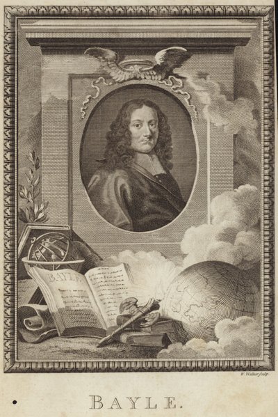 Porträtt av Pierre Bayle av English School