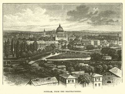 Potsdam, från Brauhausberg av English School