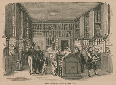 Prerogative Court, Doctors Common, London av English School
