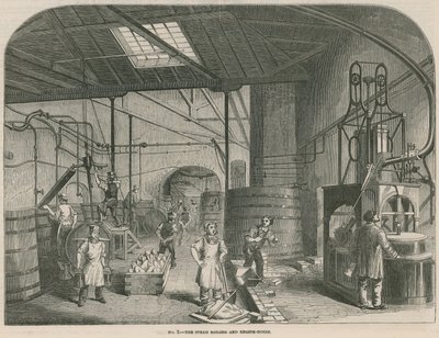 Priser Patent Candle Company arbetar; Ångkoknings- och maskinhuset av English School