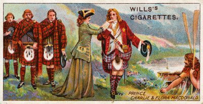 Prins Charlie och Flora Macdonald av English School