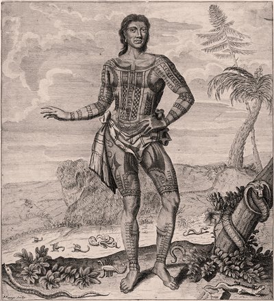 Prins Giolo från Filippinerna, 1691 av English School