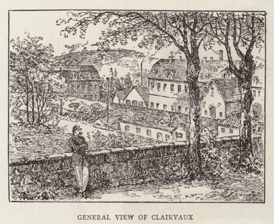 Prins Krapotkine i Clairvaux (gravyr) av English School