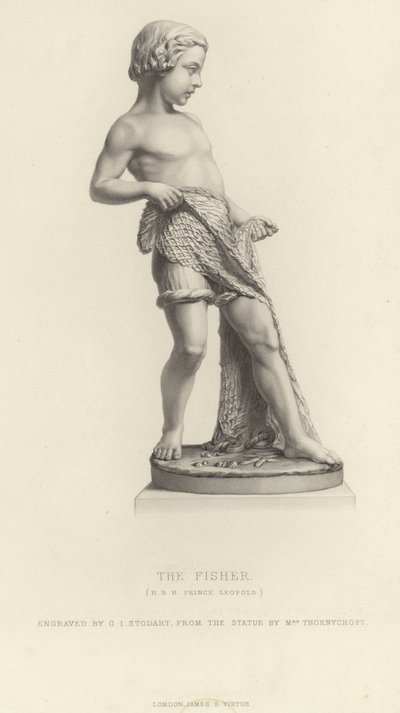 Prins Leopold som fiskaren av English School