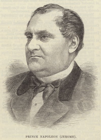 Prins Napoleon (Jerome) (gravyr) av English School