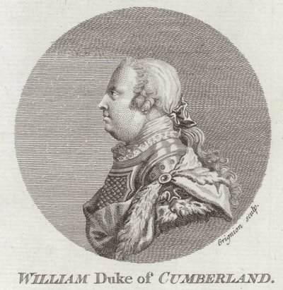 Prins William, hertig av Cumberland av English School