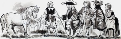 Prins och häst av English School