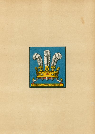 Prince of Wales vapen av English School