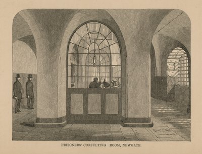 Beratungsraum für Gefangene in Newgate von English School