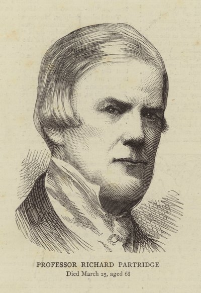 Professor Richard Partridge (gravyr) av English School