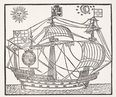 Prognostication everlasting, av L. & T. Digges, tryckt av T. Marshe, London, 1576 av English School