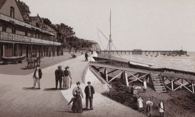 Promenade, Penarth (litho) av English School